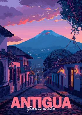 Antigua Guatemala Sunset