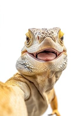 Iguana Selfie