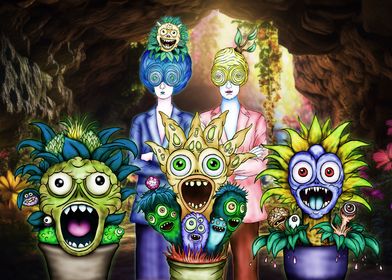 Surreal Plant Monsters