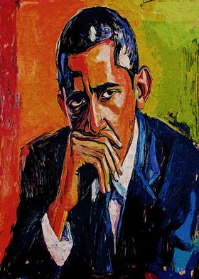 Barack Obama Portrait