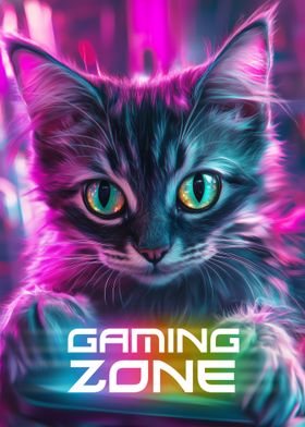 Gamer Cat - Gaming zone