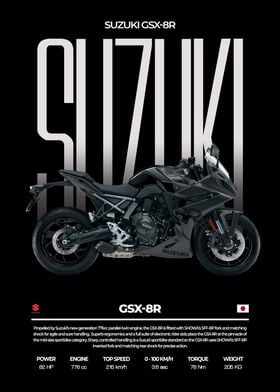 Suzuki GSX-8R Motorcycle