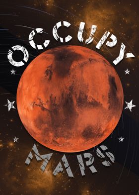 Occupy Mars Poster