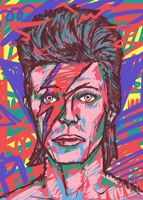 David Bowie Portrait