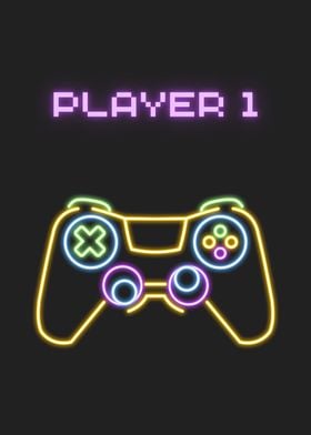 Neon Gamer player 1