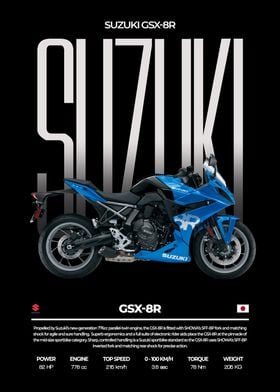 Suzuki GSX-8R Motorcycle