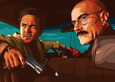 Breaking Bad: Jesse & Walter