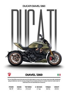 Ducati Diavel 1260 Motorcycle