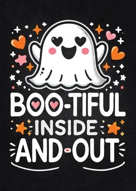 Boo-tiful Ghost Funny Halloween