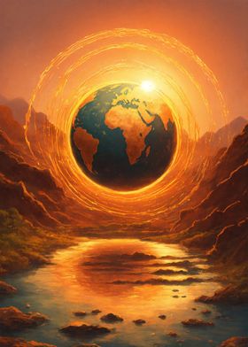 Earth in Flames