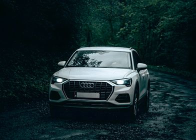  Audi SUV on Road