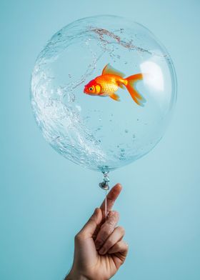 Goldfish in a Water Balloon