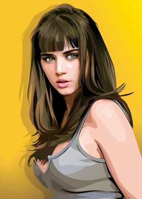 Ana De Armas VectorArt