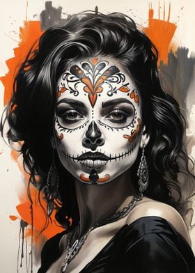 Sugar Skull Woman