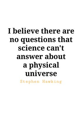 Stephen Hawking Quote