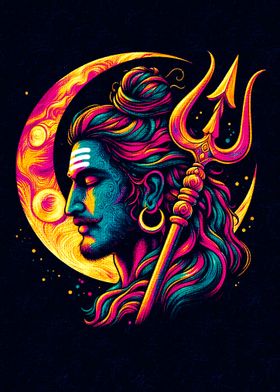 Shiva Digital Art