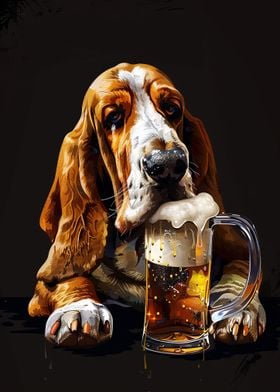 Basset Hound Beer