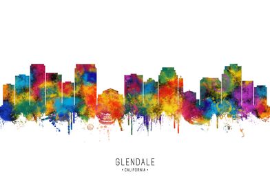 Glendale California Skyline