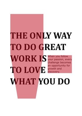 Love Your Work Quote