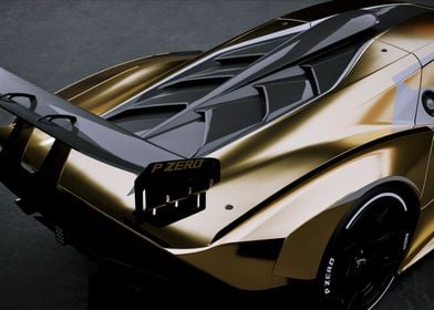 Lamborghini SCV12 Gold Spo