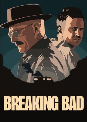 Breaking Bad Walter & Jesse