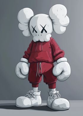 KAWS Boxer Figure