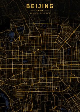 Beijing Golden City Map