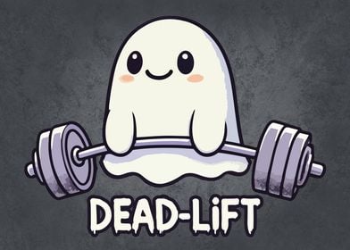 Dead-Lift, Ghost Deadlift, Funny Halloween Gym Workout