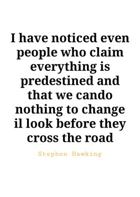 Stephen Hawking Quote