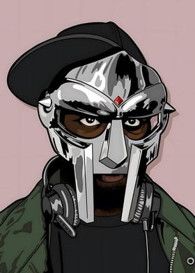 MF DOOM Illustration