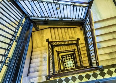 Spiral Staircase View