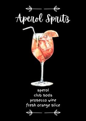 Aperol Spritz Cocktail