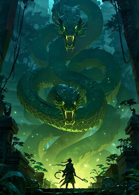 Giant Serpent Guardian