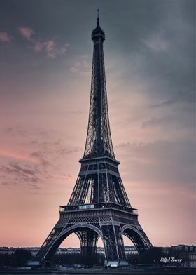 Eiffel Tower Sunset