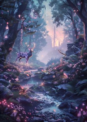 Enchanted Forest Deer