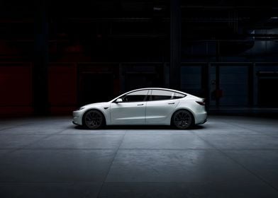 Tesla Model 3 White