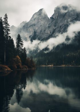 Misty Mountain Lake