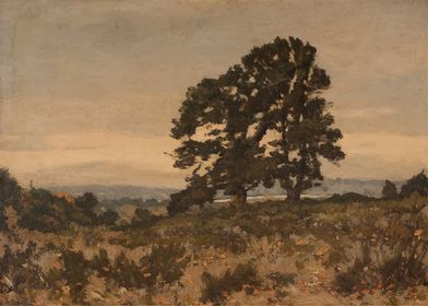 Vintage Tree Landscape