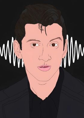 Alex Turner Portrait