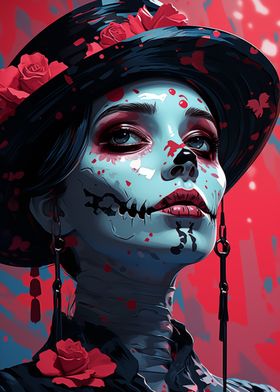 Sugar Skull Woman