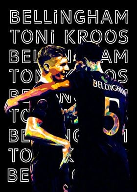 Bellingham & Kroos Pop Art