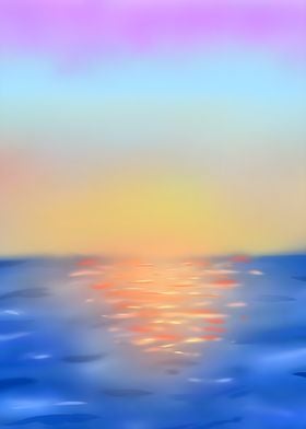 Sunset Sea