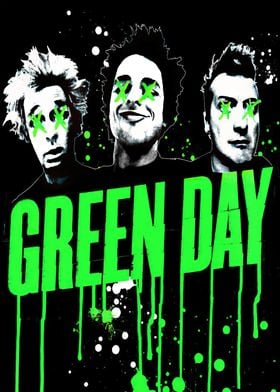 Green Day Band Poster