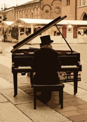 Street Piano Performance