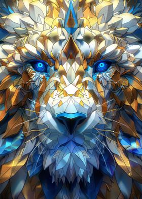 Geometric Lion