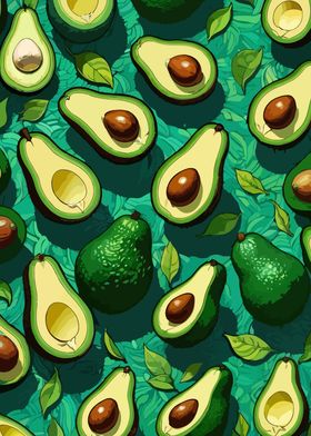 Fresh Avocado Pattern