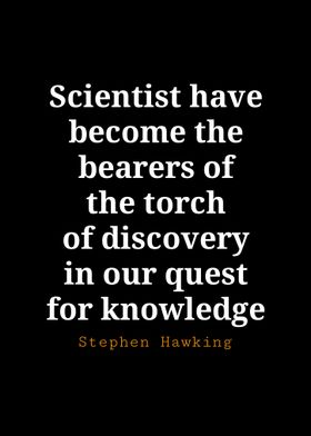 Stephen Hawking Quote