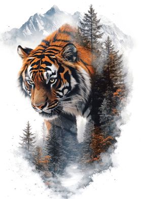 Tiger in the Mountains