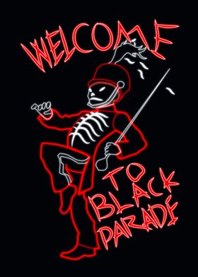 Black Parade Neon Sign