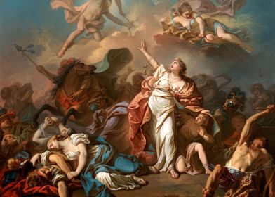 Classical Mythological Painting Jacques-Louis David 